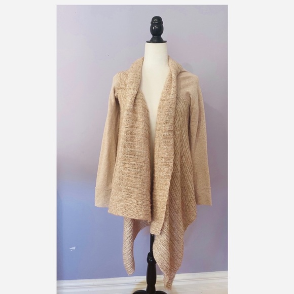 Anthropologie Saturday Sunday Cascado Open Waterfall Knit Cardigan - Picture 2 of 4